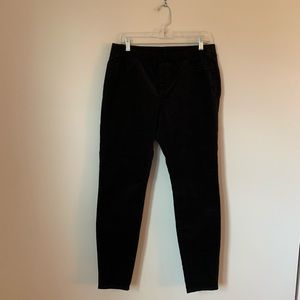 Eileen Fisher Black Corduroy Jeggings